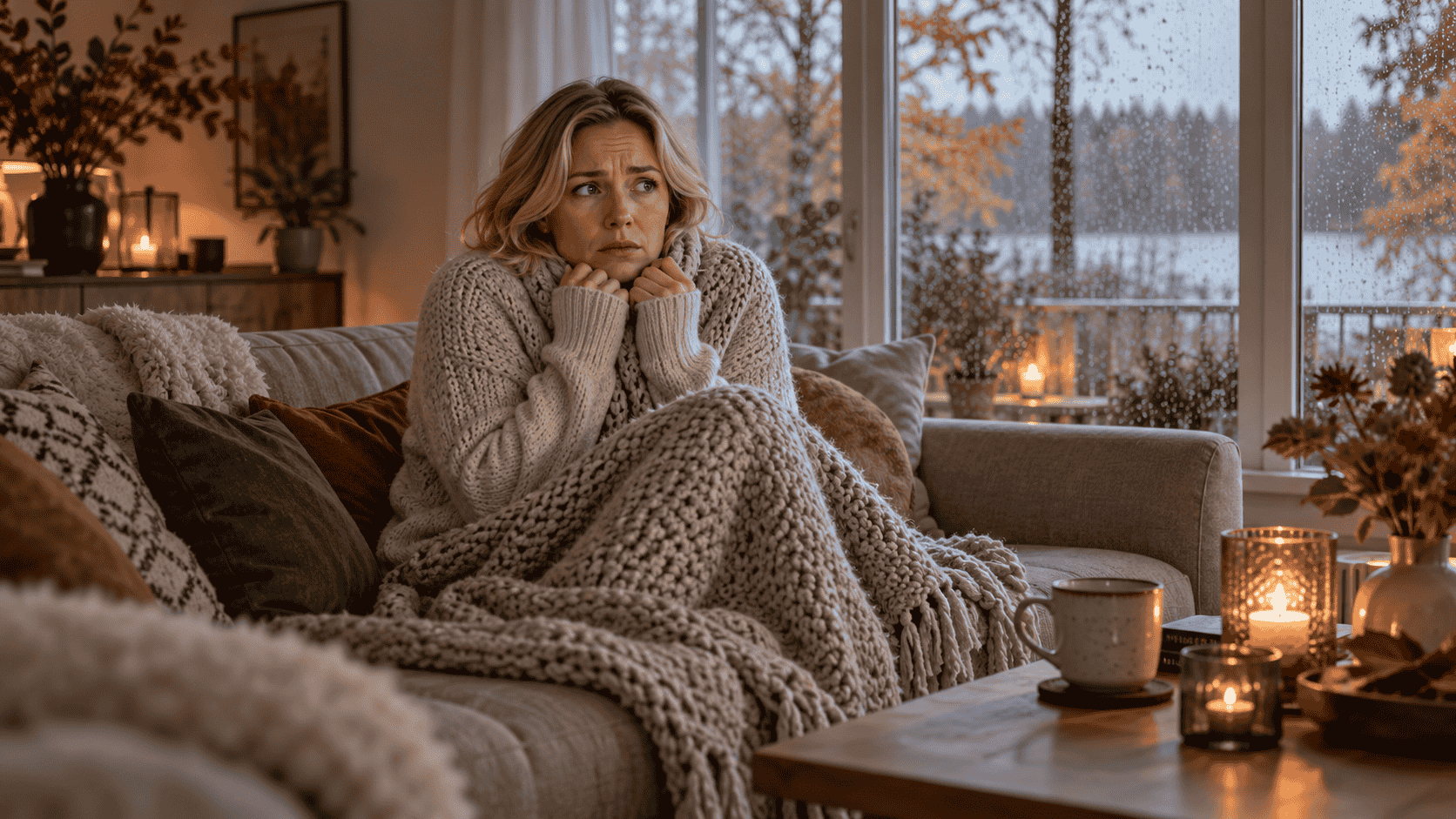 Kallt i huset på hösten med frånluftsvärmepump? Så får du varmt igen